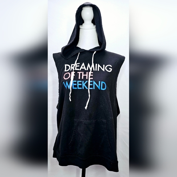 XLarge Hybrid Women's Sleeveless Hoodie - Picture 1 of 4